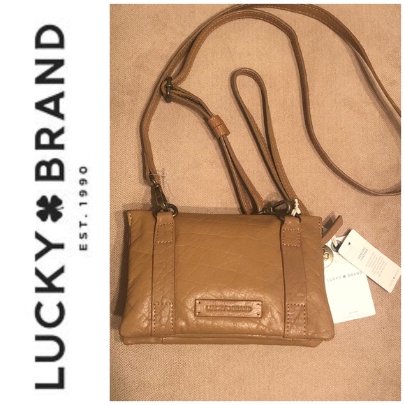 Lucky Brand🍀Genuine Leather Chira Convertible Bag - Picture 8 of 10